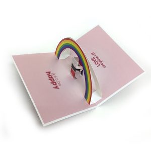 Lesbian Pop Up Card