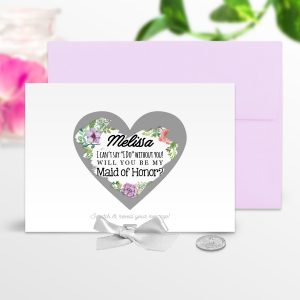 Will You Be My Bridesmaid Scratch Off Card