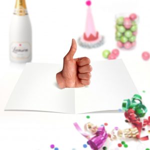 Thumbs Up Pop Up Card