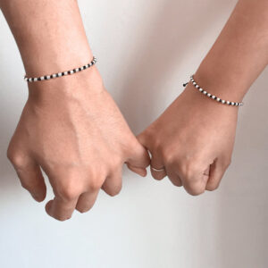Knotty Balls Couples Bracelet Image