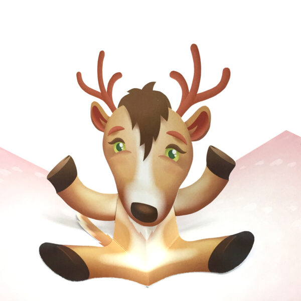 Deer Pop Up Card