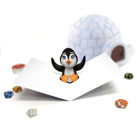 Penguin Pop Up Card