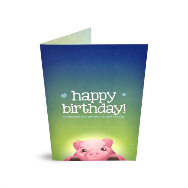 Pig Pop Up Card Image