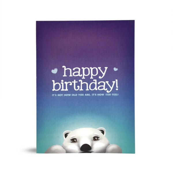 Polar Bear Pop Up Card