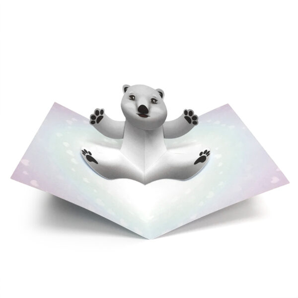 Polar Bear Pop Up Card