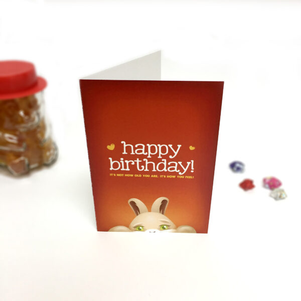 Rabbit Pop Up Card