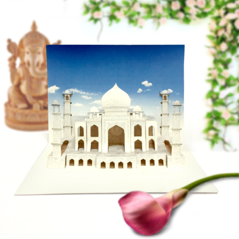 Taj Mahal Pop Up Card