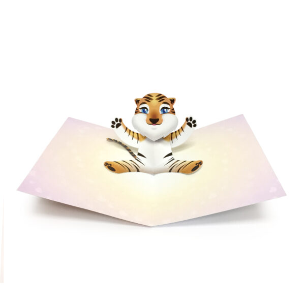 Tiger Pop Up Card