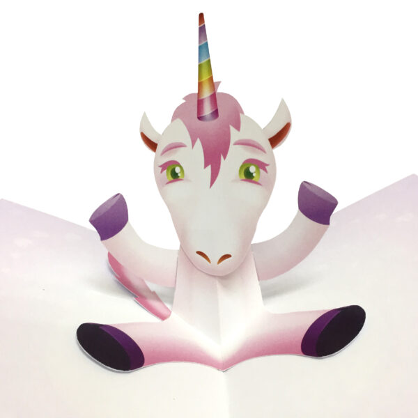 Unicorn Pop Up Card