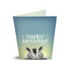 Zebra Pop Up Card