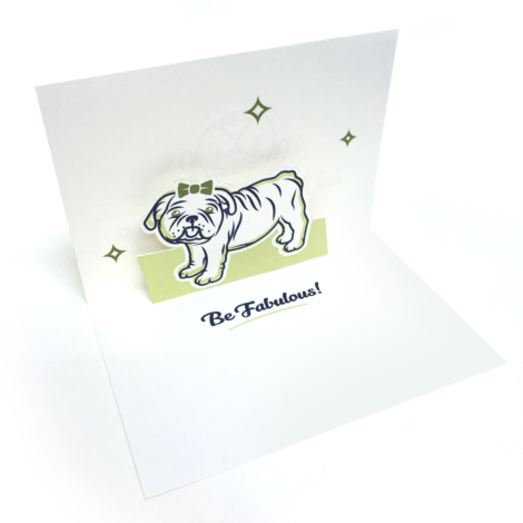 Be Fabulous Pop Up Card