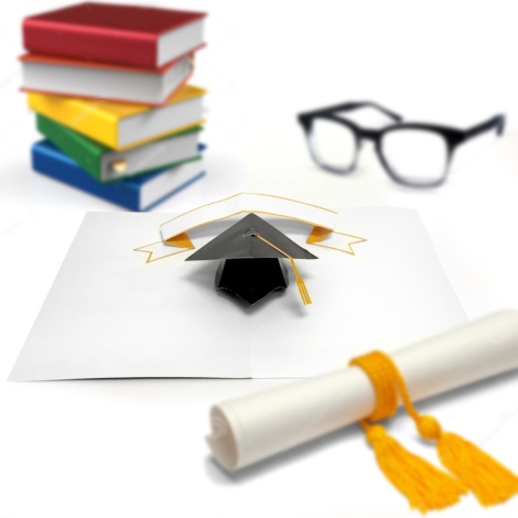 Graduation Pop Up Card