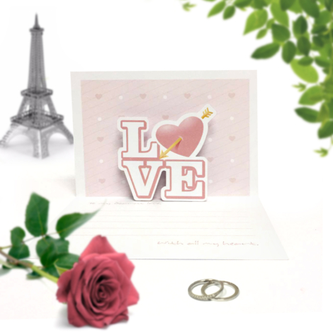 Love Pop Up Card