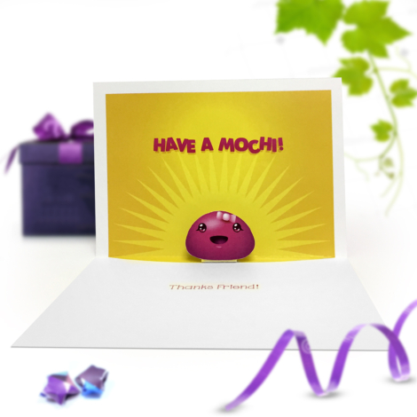 Mochi Pop Up Card