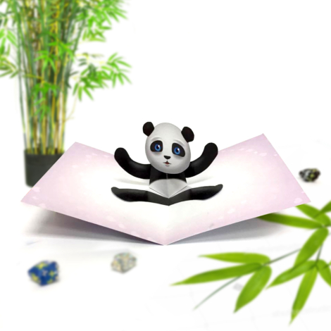 Panda Pop Up Card