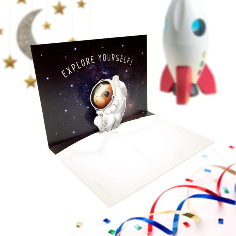 Follow Your Dreams Pop Up Card