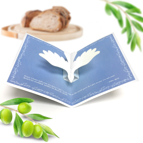Peace Pop Up Card