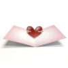 Cross My Heart Pop Up Card