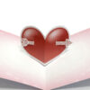 Cross My Heart Pop Up Card