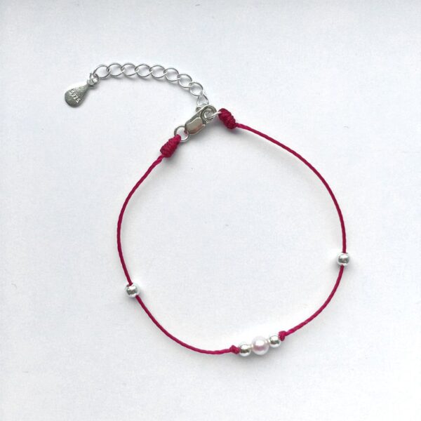 Baby Akoya Pearl String Bracelet