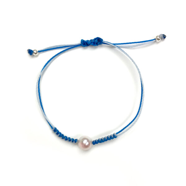 Pearl String Love Knot Bracelet