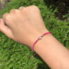 Pearl String Love Braid Bracelet