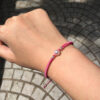 Pearl String Love Braid Bracelet